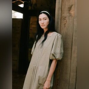 Christy Dawn Stella Dress in Green Dot